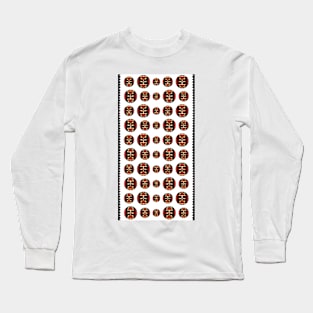 Folk dots Long Sleeve T-Shirt